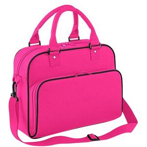 (One Size, Fuchsia/Black) Bagbase Compact Junior Dance Messenger Bag (15 Litres) (One Size, Fuchsia/Black) Bagbase Compact Junior Dance Messenger Bag (15 Litres)