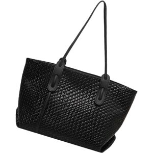 Unbranded (Black) Woven Shoulder Bag Beach Shoulder Tote Bag,Large Capacity Travel Pouch Unbranded (Black) Woven Shoulder Bag Beach Shoulder Tote Bag,Large Capacity Travel Pouch