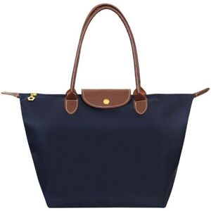 Unbranded (dark blue, M) New Nylon Beach Tote Bag Fashion Womens Handbag Tote Oxford Shoul Unbranded (dark blue, M) New Nylon Beach Tote Bag Fashion Womens Handbag Tote Oxford Shoul