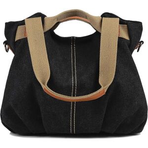 Unbranded (As show, One size) Women Canvas Handbag Shoulder Bag Crossbody Bag Handbag Worn Unbranded (As show, One size) Women Canvas Handbag Shoulder Bag Crossbody Bag Handbag Worn