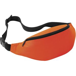 (One Size, Orange) Bagbase Adjustable Belt Bag (2.5 Litres) (One Size, Orange) Bagbase Adjustable Belt Bag (2.5 Litres)