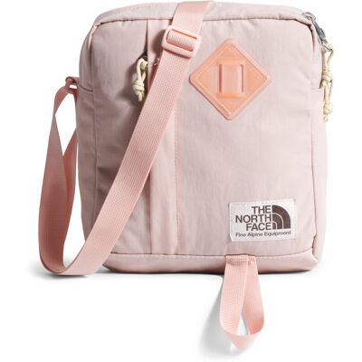 THE NORTH FACE Berkeley Crossbody Bag Pink Moss/Gravel One Size THE NORTH FACE Berkeley Crossbody Bag Pink Moss/Gravel One Size