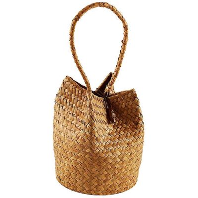 Kricely (As show, One size) Woven Straw Favor Gift Bag Portable Gift Pouch Retro Summer Kricely (As show, One size) Woven Straw Favor Gift Bag Portable Gift Pouch Retro Summer