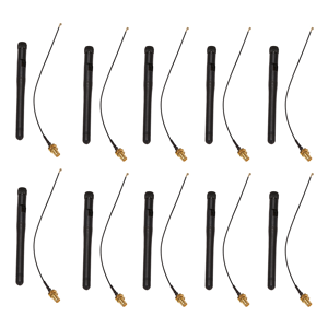 Jojomino 10X 433MHz 5dBi LoRaWAN Omnidirectional Antenna with RP-SMA Plug, Waterproof Rub Jojomino 10X 433MHz 5dBi LoRaWAN Omnidirectional Antenna with RP-SMA Plug, Waterproof Rub