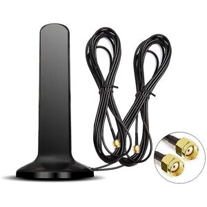 Unbranded REFURBISHED (Rp sma male-3m cable) Gsm 4g 5g antenna 600-6000mhz 12dbi high gain omni magnet Unbranded REFURBISHED (Rp sma male-3m cable) Gsm 4g 5g antenna 600-6000mhz 12dbi high gain omni magnet