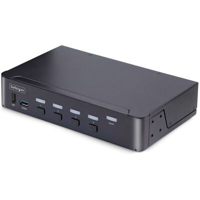 StarTech.com 4-Port DisplayPort 1.4 KVM Switch, 8K 60Hz / 4K 144Hz, 2x USB 3.0 P StarTech.com 4-Port DisplayPort 1.4 KVM Switch, 8K 60Hz / 4K 144Hz, 2x USB 3.0 P