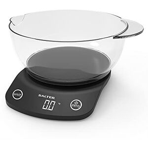 Salter 1074 BKDR Electronic Digital Kitchen Scale, Max 5 Kg, Cooking , Baking, Add & We Salter 1074 BKDR Electronic Digital Kitchen Scale, Max 5 Kg, Cooking , Baking, Add & We