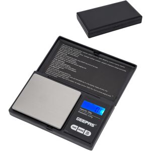 Geepas Portable Digital Kitchen Scales 200x0.01 g, Backlit LCD Display Geepas Portable Digital Kitchen Scales 200x0.01 g, Backlit LCD Display