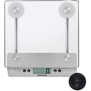 Salter 3003 SSSVDR08EU16 Kitchen Weighing Scale – Digital Glass Food Scales, Weighs Liq Salter 3003 SSSVDR08EU16 Kitchen Weighing Scale – Digital Glass Food Scales, Weighs Liq