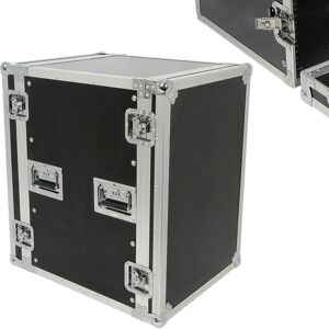Loops 19" 16U Equipment Patch Panel Flight Case Transit Storage Handle DJ PA Mixer Box Loops 19" 16U Equipment Patch Panel Flight Case Transit Storage Handle DJ PA Mixer Box