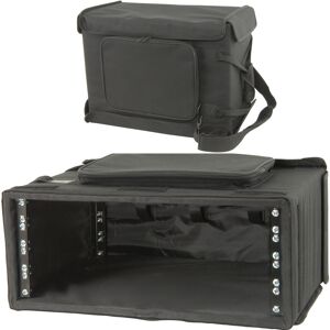 Loops 19" 4U Rack Mount Transit Carry Bag Patch Panel Padded Case DJ Mixer Audio Loops 19" 4U Rack Mount Transit Carry Bag Patch Panel Padded Case DJ Mixer Audio
