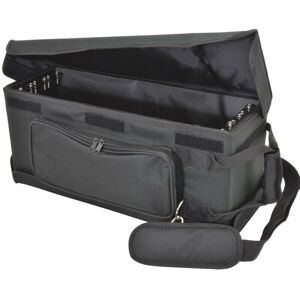 Loops 19" 3U Shallow Rack Mount Transit Carry Bag Patch Panel Case DJ Mixer Audio Loops 19" 3U Shallow Rack Mount Transit Carry Bag Patch Panel Case DJ Mixer Audio