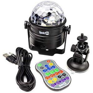 RockJam RJDL100 Wireless Rechargeable 6Watt LED Disco Lights with Remote Control RockJam RJDL100 Wireless Rechargeable 6Watt LED Disco Lights with Remote Control