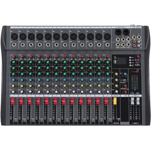 Unbranded Audio Mixer Professional 12 Channel BT Function Unbranded Audio Mixer Professional 12 Channel BT Function