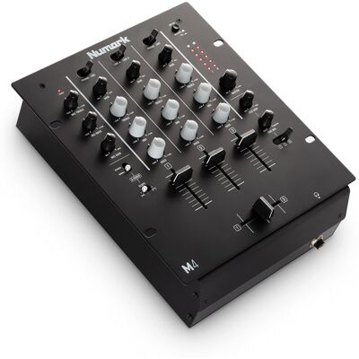 Numark M4 - 3-Channel Scratch DJ Mixer, Rack Mountable with 3-Band EQ, Microphon Numark M4 - 3-Channel Scratch DJ Mixer, Rack Mountable with 3-Band EQ, Microphon