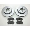 NTY / B&B 2 x Front Brake Disc & Brake Pads for Dodge Nitro KA 2007-2011 BBD/KA/001A