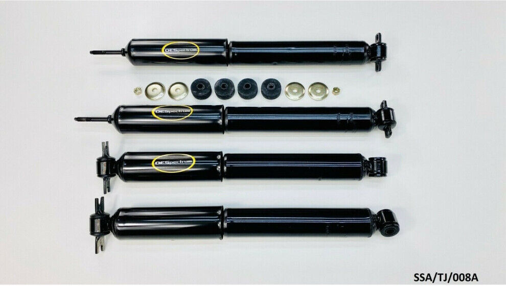 Monroe 2 x Front & 2 x Rear Shock Absorber for Jeep Wrangler TJ 1997-2006 SSA/TJ/008A