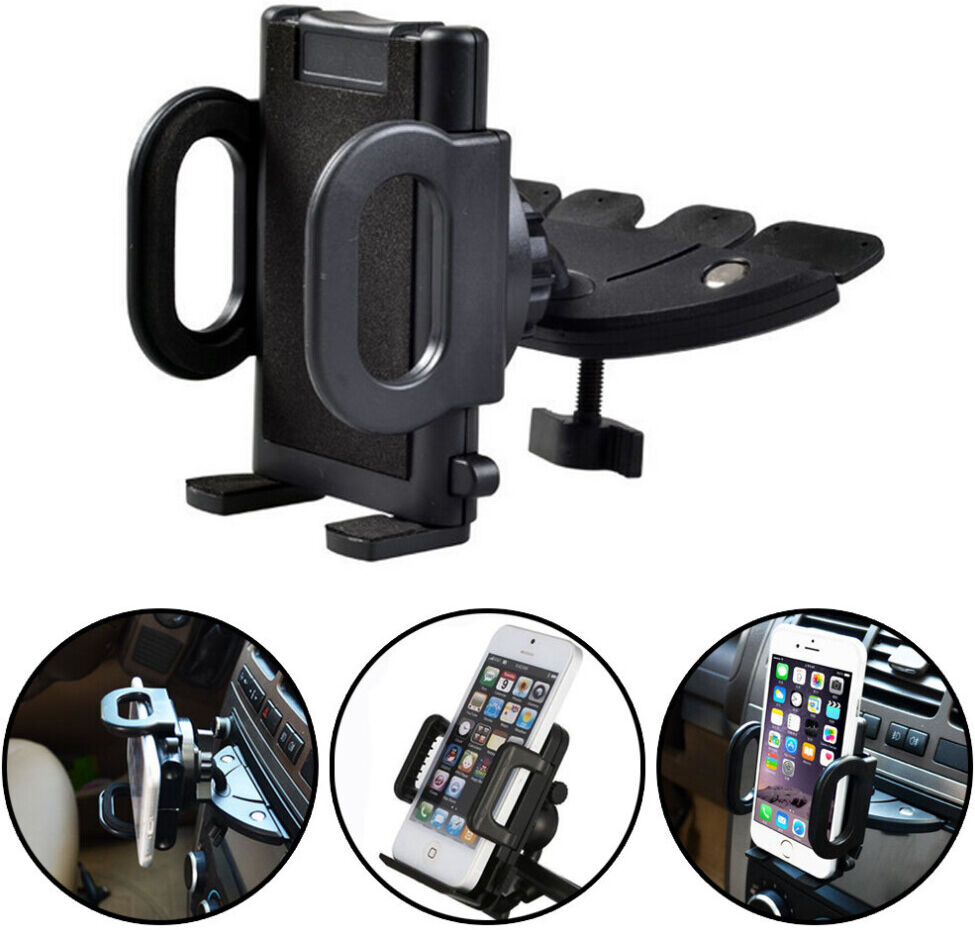 Unbranded Car CD Player Slot Mount Holder Cradle For Mobile Smart Phones