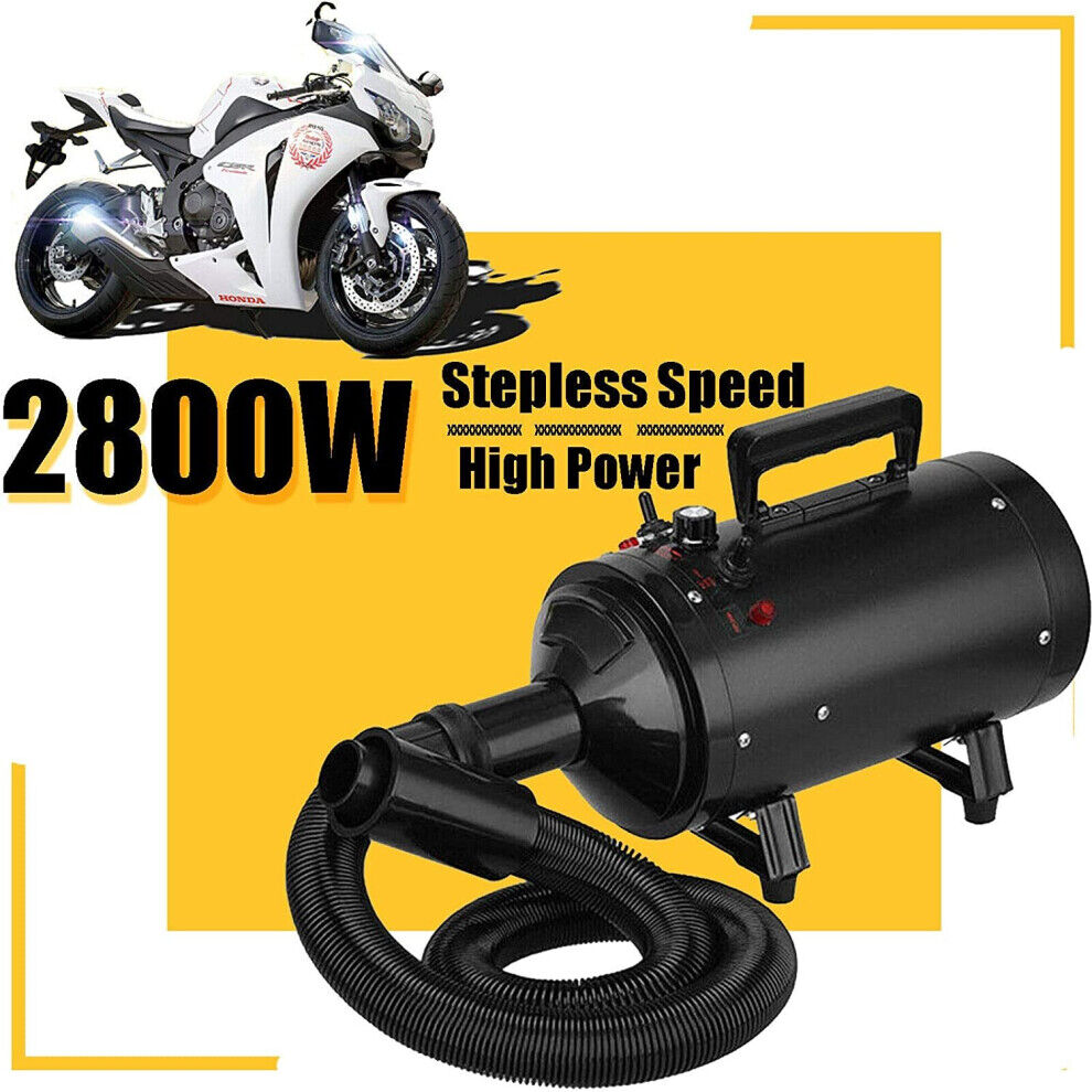 Autofather 2800W Motorbike Dryer,Car Bike Air Dryer Blower with High Pressure