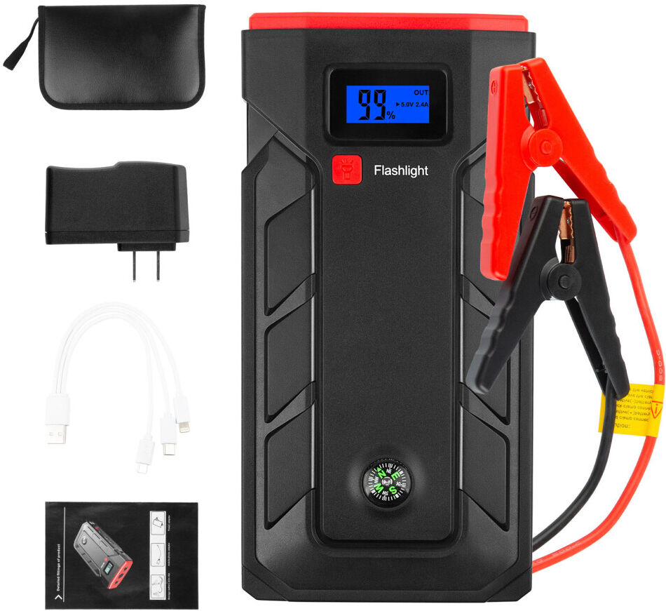 Futurebatt 27000mAh Portable USB Car Jump Starter Pack Booster Battery Charger Power Bank