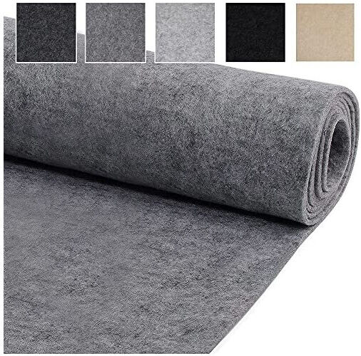 AP Automotive Silver Van Lining Carpet 4-Way Stretch 7 Metre Long