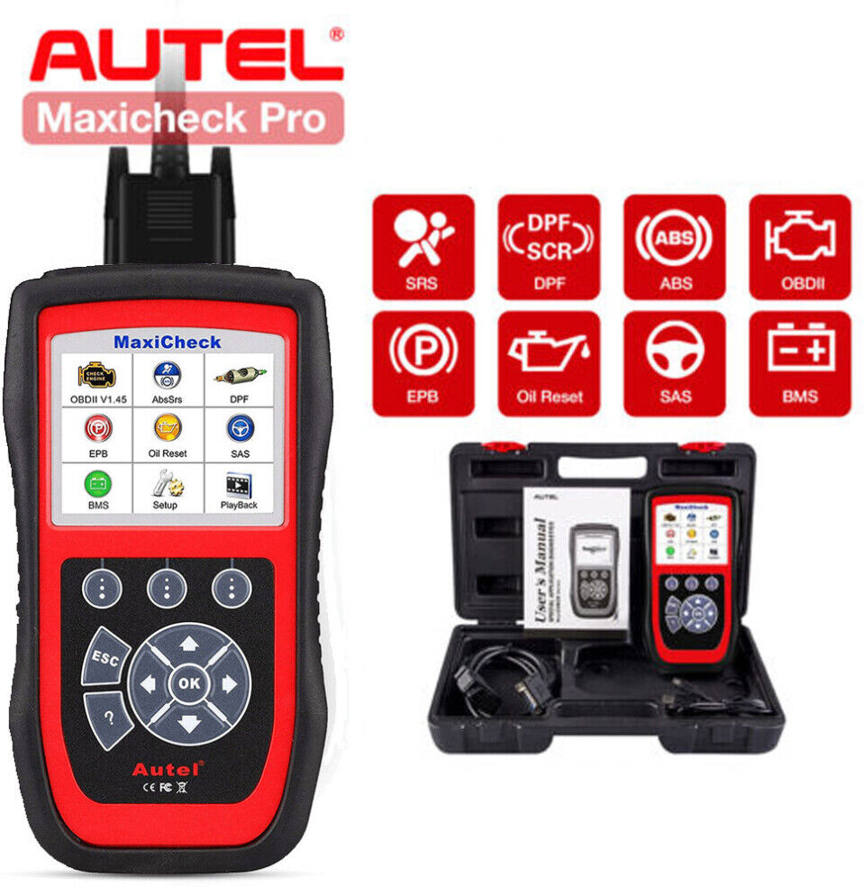 Autel Maxicheck Pro OBD2 Auto Diagnostic Scanner Tool ABS Auto Bleed EPB DPF SRS