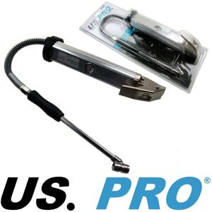 US PRO Professional Air Line Tyre Inflator Gauge Cars Motorcycles 160 PSI 8807 US PRO Professional Air Line Tyre Inflator Gauge Cars Motorcycles 160 PSI 8807