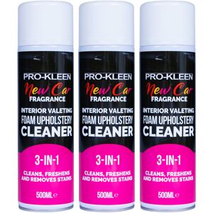 Pro-Kleen - Interior Upholstery Foam Cleaner - 3 x 500ml Pro-Kleen - Interior Upholstery Foam Cleaner - 3 x 500ml