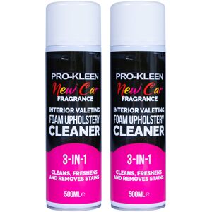 Pro-Kleen - Upholstery Foam Cleaner - 2 x 500ml - Interior Car Cleaner Pro-Kleen - Upholstery Foam Cleaner - 2 x 500ml - Interior Car Cleaner