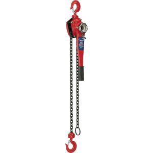 Loops Steel Lever Hoist - 1000kg Max Capacity - Heavy Duty Brake - 1.5m Chain Length Loops Steel Lever Hoist - 1000kg Max Capacity - Heavy Duty Brake - 1.5m Chain Length