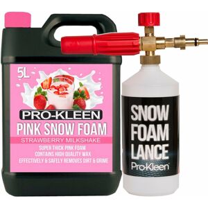 Pro-Kleen (Strawberry Milkshake) ProKleen Snow Foam Car Shampoo & Nilfisk Lance Kit Pro-Kleen (Strawberry Milkshake) ProKleen Snow Foam Car Shampoo & Nilfisk Lance Kit
