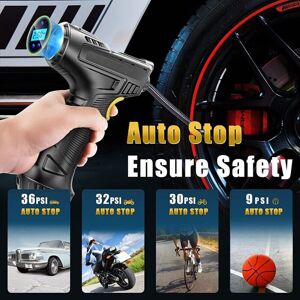 Unbranded Cordless 12V Electric Car Tyre Inflator Pump Portable Tire Air Pump