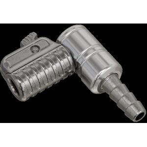 Sealey 90° Angled Swivel Tyre Inflator Clip-On Connector 8mm Bore Sealey 90° Angled Swivel Tyre Inflator Clip-On Connector 8mm Bore