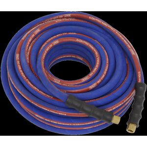 Sealey Air Hose 20m x Ø8mm with 1/4"BSP Unions Extra Heavy-Duty Sealey Air Hose 20m x Ø8mm with 1/4"BSP Unions Extra Heavy-Duty