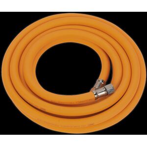 Sealey Air Hose 5m x Ø8mm Hybrid High-Visibility with 1/4"BSP Unions Sealey Air Hose 5m x Ø8mm Hybrid High-Visibility with 1/4"BSP Unions