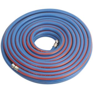 Sealey Extra-Heavy-Duty Air Hose with 1/4"BSP Unions 20m x 10mm AH20R/38 Sealey Extra-Heavy-Duty Air Hose with 1/4"BSP Unions 20m x 10mm AH20R/38