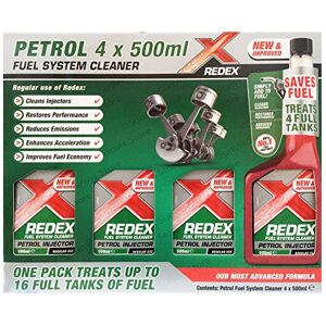 REDEX Petrol Fuel System Cleaner 4 x 500ML REDEX Petrol Fuel System Cleaner 4 x 500ML