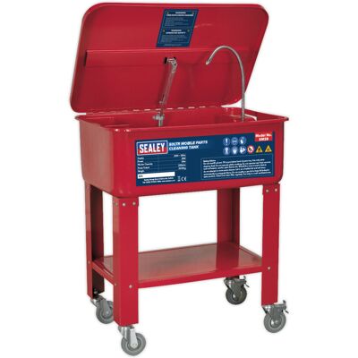 Sealey SM28 Mobile Parts Cleaning Tank - Cleaning Tank Sealey SM28 Mobile Parts Cleaning Tank - Cleaning Tank
