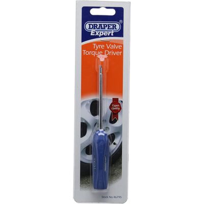 Draper 46795 Expert Tyre Valve Torque Driver - Torque Driver Draper 46795 Expert Tyre Valve Torque Driver - Torque Driver