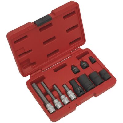 Unknown - Brake Caliper Socket & Bit Set - 11 Pc - Tool Set Unknown - Brake Caliper Socket & Bit Set - 11 Pc - Tool Set
