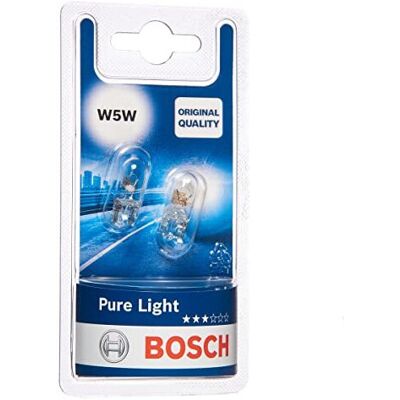 Bosch - W5W 501 Pure Light - 12 V - 5 W - car bulb Bosch - W5W 501 Pure Light - 12 V - 5 W - car bulb
