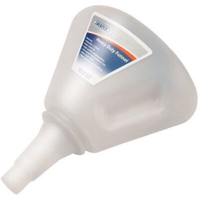 Draper 24774 Heavy Duty Polypropylene Funnel - 175mm/1.7L - Blue Draper 24774 Heavy Duty Polypropylene Funnel - 175mm/1.7L - Blue