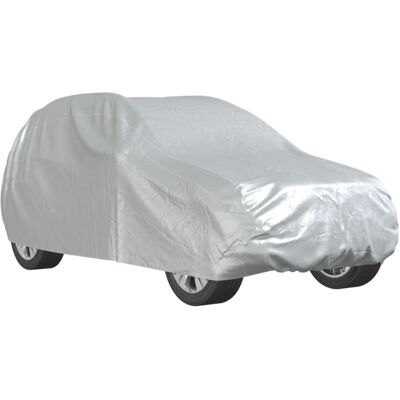 vidaXL Car Cover SUV Waterproof Silver XL - Car Cover for SUV with Buckle Straps vidaXL Car Cover SUV Waterproof Silver XL - Car Cover for SUV with Buckle Straps