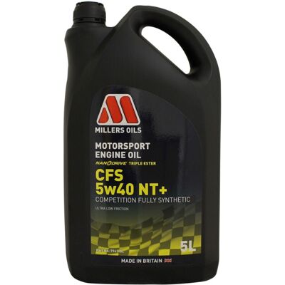 Millers Oils Nanodrive CFS NT+ 5W40 Engine Oil - Engine Oil Millers Oils Nanodrive CFS NT+ 5W40 Engine Oil - Engine Oil