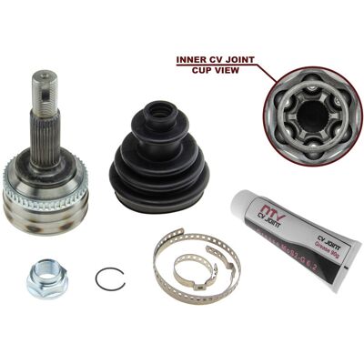 NTY NPZ-TY-096 Toyota Front Axle CV Joint with ABS Ring NTY NPZ-TY-096 Toyota Front Axle CV Joint with ABS Ring