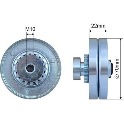 NTY RNK-CH-039 V-belt Tensioner Pulley for Chevrolet Aveo Spark Kalos NTY RNK-CH-039 V-belt Tensioner Pulley for Chevrolet Aveo Spark Kalos