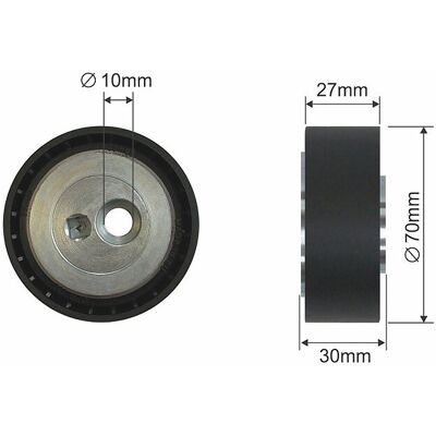 NTY 13217 Tensioner Pulley - Serpentine Belt Tensioner NTY 13217 Tensioner Pulley - Serpentine Belt Tensioner