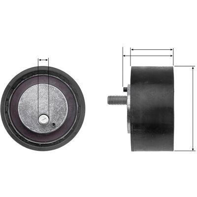 NTY Idler Pulley for Fiat Ducato & Iveco - 69mm - Plastic - Idler Pulley NTY Idler Pulley for Fiat Ducato & Iveco - 69mm - Plastic - Idler Pulley