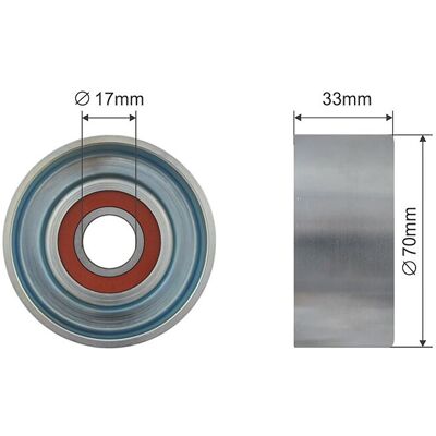 NTY Timing Belt Tensioner Pulley - Timing Belt Tensioner NTY Timing Belt Tensioner Pulley - Timing Belt Tensioner