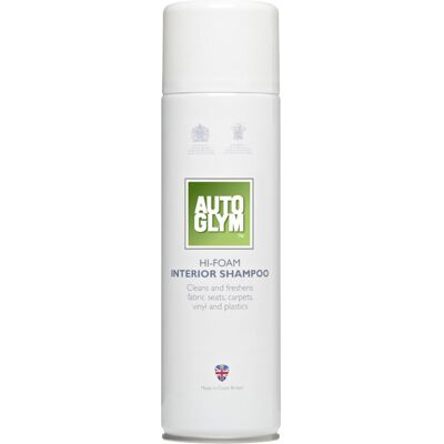 AutoGlym Hi-Foam Interior Shampoo, 450ml - Care Care Spray Cleans and Freshens F AutoGlym Hi-Foam Interior Shampoo, 450ml - Care Care Spray Cleans and Freshens F